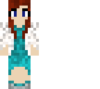 red hair dress girl
