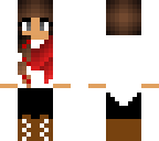 red scarf girl
