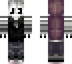 white and black