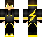 yellow lightning boy