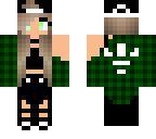 adidas green plaid girl