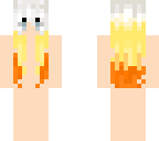 candy corn hair