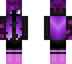 purple rose girl halloween edition