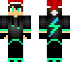 santa hat lightning boy