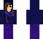 blue girl