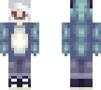 blue hoodie