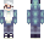 blue hoodie