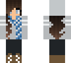 fall and winter girl