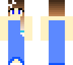 formal blue girl