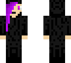 halloween girl in enderman wunzie