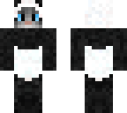 panda onesie cat