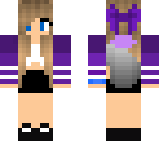 purple and wight and black and *** girl
