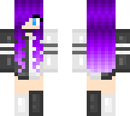 purple hair
