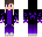purple hoodie