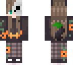 wolf skull girl