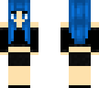 blue rave girl