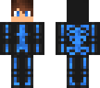blue skeleton