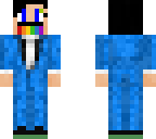 derpy blue suit girl