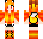 fire cat girl