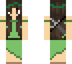forest warrior girl