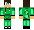 green and black teenager