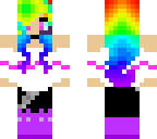 rainbow look