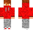 red hoodie boy