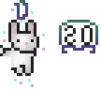20 bunnies