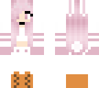 cute winter bunny