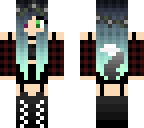emo wolf girl