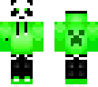 green panda