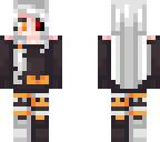 halloween ghoul with long hair