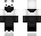 polar bear black n white