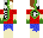 skeleton zombie human