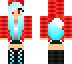 wolf skater girl