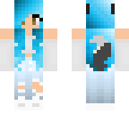 blue haired wolf