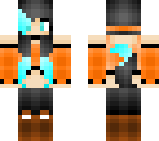 blue the pumpkin girl