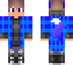 blue wolf boy