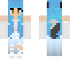 blue wolf girl