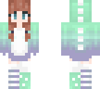 cute mint dino