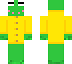 frog in a raincoat