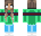 green shirted - herobrine girl