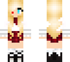her uniform with out ears and tail