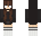 herobrine hoodie girl