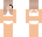 short hair bikini girl