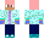 blue and pink