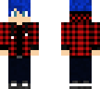 blue hair