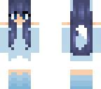 blue winter wolf