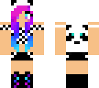 cute panda girl