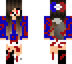evil bloody baby girl
